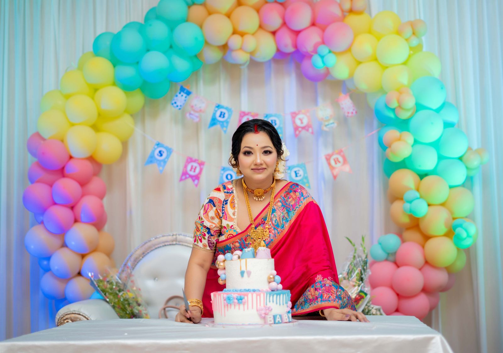Baby shower photoshoot