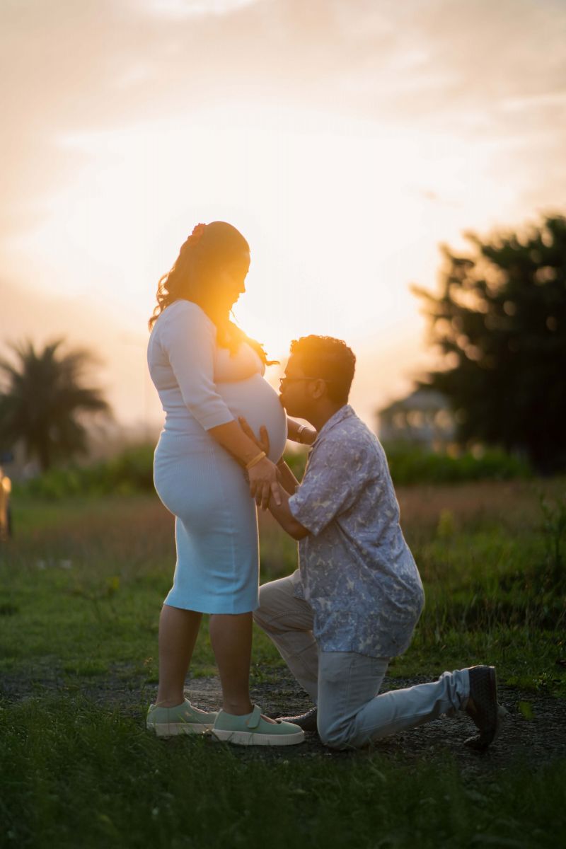 Babyshower photoshoot poses